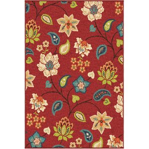 Jaipur Rugs Barcelona Malta 2 X 3 Indoor/Outdoor Rug - Red/Yellow ...